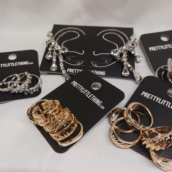 NWT PRETTY LITTLE THING Rings - Picture 2 of 4